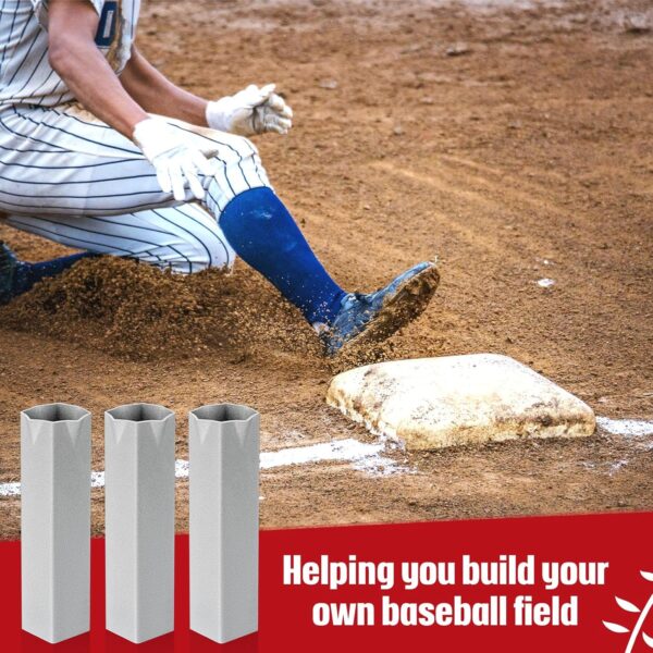 Pressure-bonded baseball ground anchor - Image 3