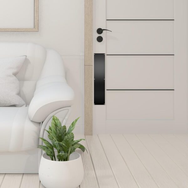 Stainless steel door kick plate（4*16） - Image 3