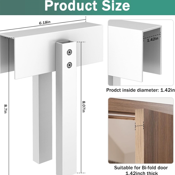 Metal Bifold Door Lock - Image 2